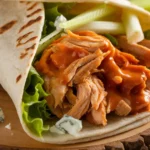 Quick and easy Buffalo Chicken Wrap recipe